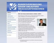 Bild Bundesvereinigung gegen unlautere Inkassounternehmen e.V.