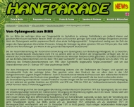 Website B�ndnis HANFPARADE