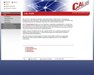 Website CAL Computer Aided Logistics
