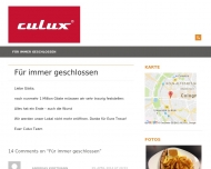 culux - Currywurst Deluxe in K?ln Wie ich es mag