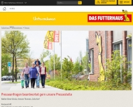 Website Das Futterhaus - Handels