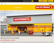 Website Das Futterhaus - Handels
