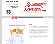 Bild Dachdeckerei J. Weckel GmbH