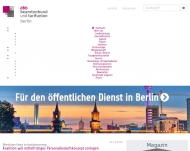 Bild DBB - Beamtenbund und Tarifunion -Landesbund Berlin e.V.
