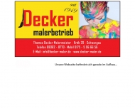 Bild Decker Malerbetrieb e.K.