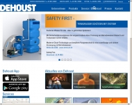 Website Dehoust Verwaltung