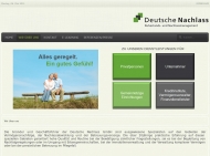 Website Deutsche Nachlass
