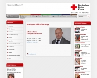Website Deutsches Rotes Kreuz Kreisverband Essen