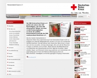 Website Deutsches Rotes Kreuz Kreisverband Essen