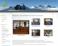Website Deutscher Alpenverein Sektion Berlin