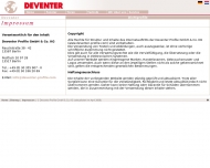 Website Deventer Profile Holding