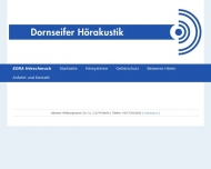Website Dornseifer H�rakustik