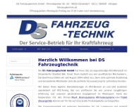 DS Fahrzeugtechnik Ihre kompetente KFZ-Werkstatt in D?sseldorf-Bilk