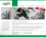 Bild Ehrich Recyclinghof Husum GmbH & Co. KG