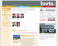 Website Horta Immobilien