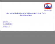 Bild Hubert Zach Maschinenbau