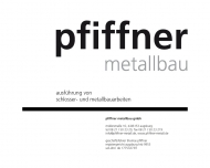 Bild Pfiffner Metallbau GmbH