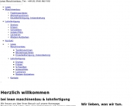 Bild Maschinenbau Lewe GmbH