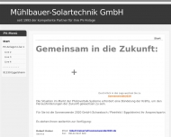 Bild Mhlbauer Solartechnik GmbH