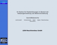 Bild LEIN Maschinenbau GmbH
