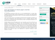 Website Handelsverband Sachsen