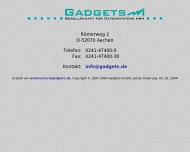 Bild gadgets Gesellschaft fr Datensysteme mbH