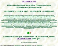 lilienhof Haubensp?lmaschine Osmoseanlage Frontladersp?lmaschine Sp?lmobil Verleih Geschirrmobil Mie...