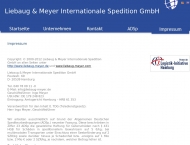 Bild Liebaug & Meyer Internationale Spedition GmbH