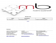 Website MBE Moderne Bauelemente