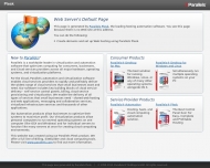 Default Parallels Plesk Page