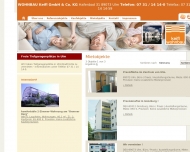 Website Wohnbau Keifl