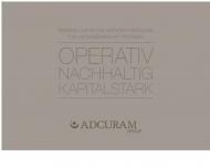 ADCURAM Operativ Nachhaltig Kapitalstark