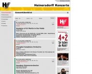 Bild Konzert-Theater-Kontor Heinersdorff GmbH.