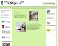 Bild Wohnungsgenossenschaft Duisburg-Sd eingetragene Genossenschaft (eG)
