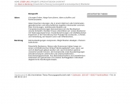 Website Architekten Theiss Planungsgesellschaft