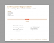 Bild Geotechnisches Ingenieurbro Dr. Kirchberg - Ecke GmbH