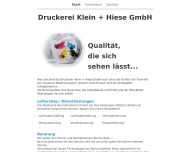 Bild Druckerei Klein + Hiese Gesellschaft mit beschrnkter Haftung
