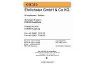 Bild ECO Ehrlichster GmbH & Co. KG