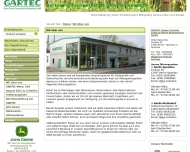 Website Gartec Garten-Technik-Zentrum Berlin-Brandenburg