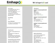 Bild Emhage Transportgesellschaft m.b.H. Dissen T.W.
