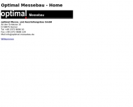 Bild Optimal Messe- und Ausstellungsbau GmbH
