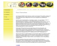 Website E.T.C. Ausbildung  und Handels