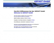 Bild GEFAST GmbH, Handel mit technischen Produkten