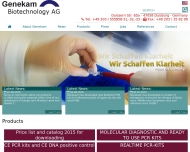 Bild GENEKAM BIOTECHNOLOGY AG