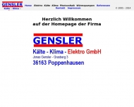 Bild Gensler Klte-Klima-Elektro GmbH