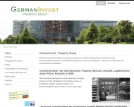 Website GermanInvest Immobilien Holding