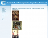 Bild Gesellschaft zur Herausgabe des Corpus Catholicorum e.V.