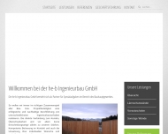Bild HE-B Ingenieurbau GmbH - BAUEN FR DIE UMWELT