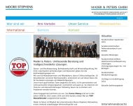 Bild MADER & PETERS GMBH WIRTSCHAFTSPRFUNGSGESELL. STEUERBERATUNGSGESELLSCHA.