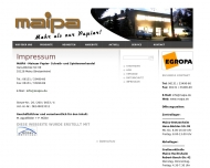 Website MAIPA Mainzer Papier-Kartonagen und Schreibwaren-Gro�handel